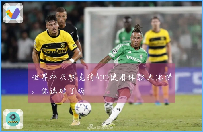 世界杯买球竞猜App使用体验大比拼，你选对了吗